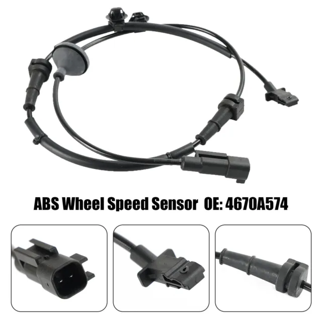 Rear Right ABS Wheel Speed Sensor 4670A574 Pour Mitsubishi Outlander III 2010-On