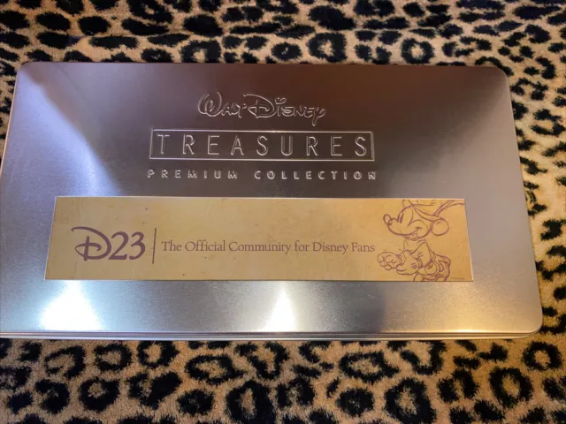 Walt Disney Treasures PremiumCollection D23 54 Disc Set - Complete- RARE W/ COA