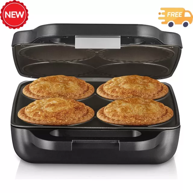 Sunbeam Pie Magic 4 Up Electric Pie Maker, Traditional-Sized Crispy Pies PM4800