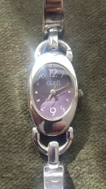 Orologio Donna Cleo Colore Argento. Batteria nuova