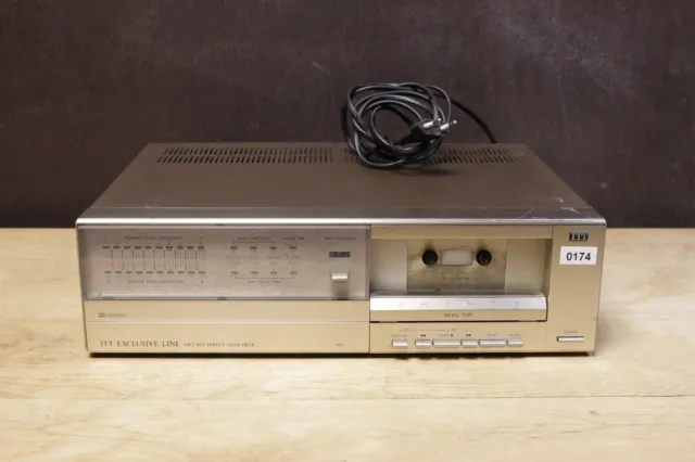 ITT HIFI 9021 Tapedeck, Vintage, Ersatzteile Exclusive