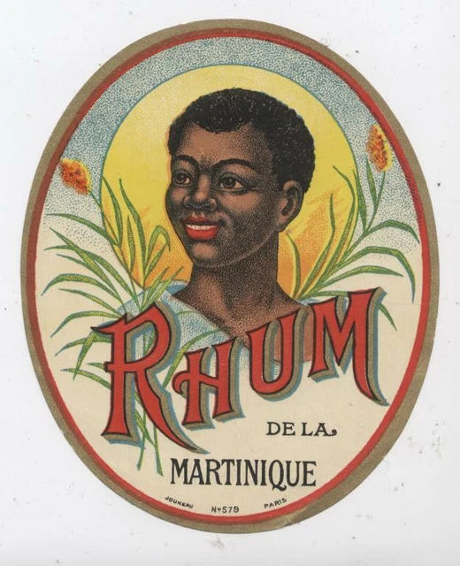 ANCIENNE ETIQUETTE RHUM DE LA MARTINIQUE OLD LABEL OF RUM boisson alcool EUR 2,50 - FR