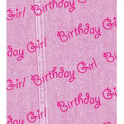 Birthday Girl Tissue Paper 500x750mm Multi Listing