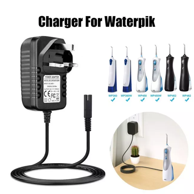 Dock Oral Irrigator Charger Cable Adaptor For Waterpik WP360 WP440W WP550C