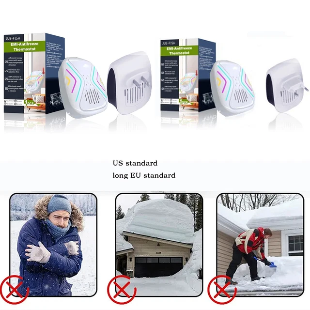3x Dégivreur De Voiture électromagnétique Portable - Chauffage Moléculaire Cinétique - Anti-gel Automatique