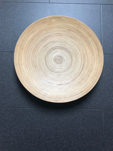 Ikea Wood Bol De Madera Ikea HULTET Decoration Dish, Bamboo, 12" IKEA