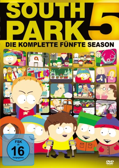 South Park - Season 5 [3 DVDs] (DVD) Trey Parker Matt Stone (Importación USA)