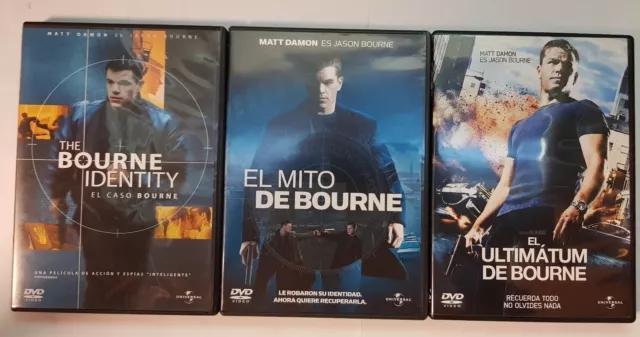 Pelicula Dvd Pack Trilogia Bourne 1+2+3 3