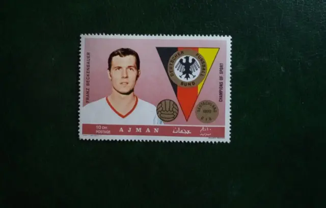 Ajman Franz Beckenbauer  Stamps Briefmarken Sellos Timbres