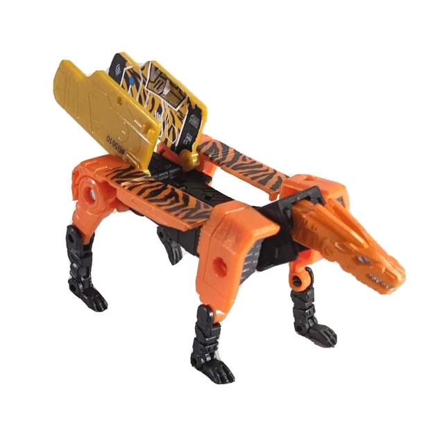 VINTAGE HASBRO TOMY Dragon Transformers Black Orange Robot Action
