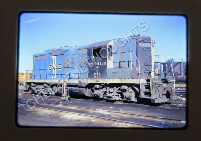 Original '73 Kodachrome Slide BM Boston Maine 1705 GP9 S. Portland, ME   38Y36