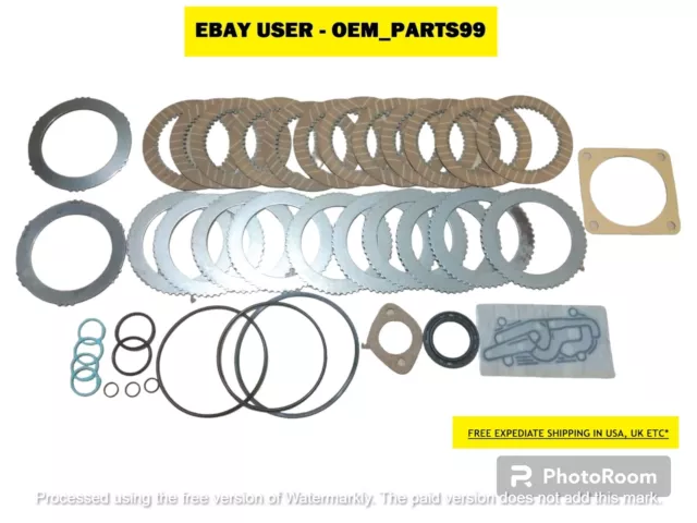 Jcb Transmission Shuttle Kit Gearbox With Plates & Seals (445/12307 445/03205)