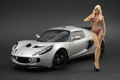 Cleo Show Girl Figure pour 1:18 Lamborghini Aventador LB AUTOart  !! NO CAR !!