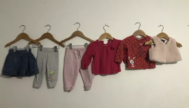 Baby Girls Bundle Of Clothes Age 6-9 Months Next Gap Disney Matalan