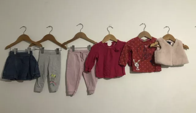 Pacchetto di vestiti per bambine età 6-9 mesi Next Gap Disney Matalan