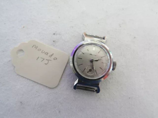 Very Fine Vintage Movado 17 Jewels Ladies Watch