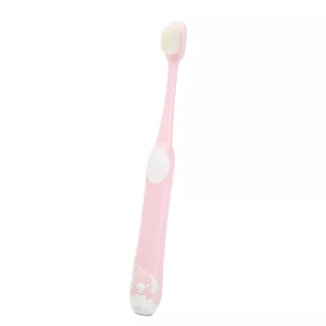 Cepillo de dientes para bebé apariencia exquisita mano de obra fina bebé moda entrenamiento rosa