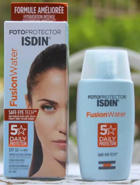ISDIN FOTOPROTECTOR FUSION WATER  SPF50+ 50 ml OIL FREE