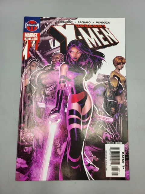 Uncanny X-Men Vol 1 #467 February 2006 24 Seconds Illustrated Marvel Comic Book