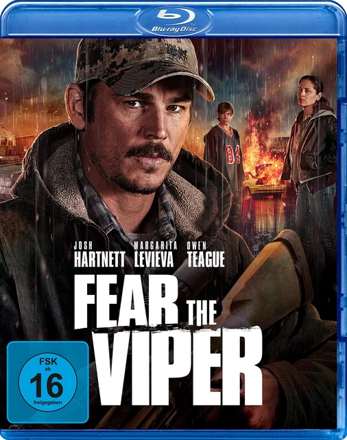 Bruce Riggs FEAR THE VIPER (Blu-ray) Hartnett Josh Dern Bruce Riggs Chandler ...
