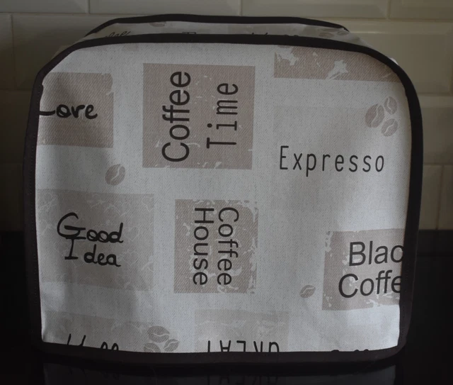 KENWOOD MAJOR & CHEF XL food mixer dust cover Coffee House vinyl brown ...