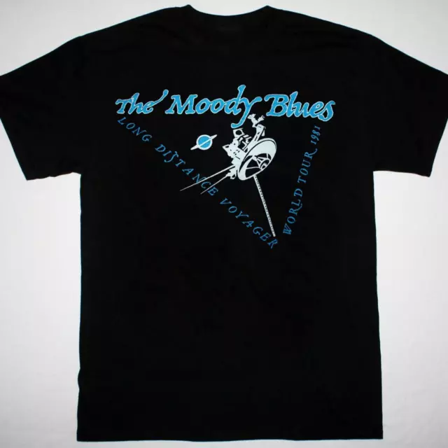 Vintage The Moody Blues Band Long Distance Voyager World Tour 1981 T-Shirt