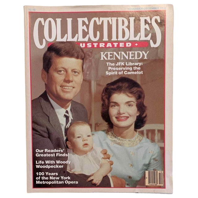 COLLECTIBLES ILLUSTRATED MAGAZINE Kennedy Family JFK Jackie O Nov/Dec 1983 £10.27 PicClick UK
