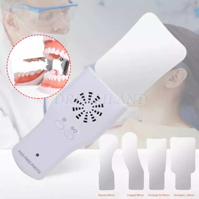 doctorseyes Dentalspiegel LED intraorale Fotospiegel 4 Stück