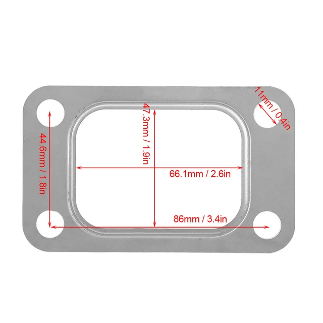 10 pz T3 T34 T35 T38 GT35 GT35R Maniflangia Manifestatore Ingresso Acciaio Inox