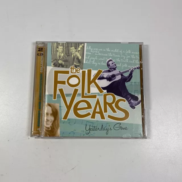 The Folk Years: Yesterday's Gone by Various Artists (CD,Oct-2002, Time/Life)