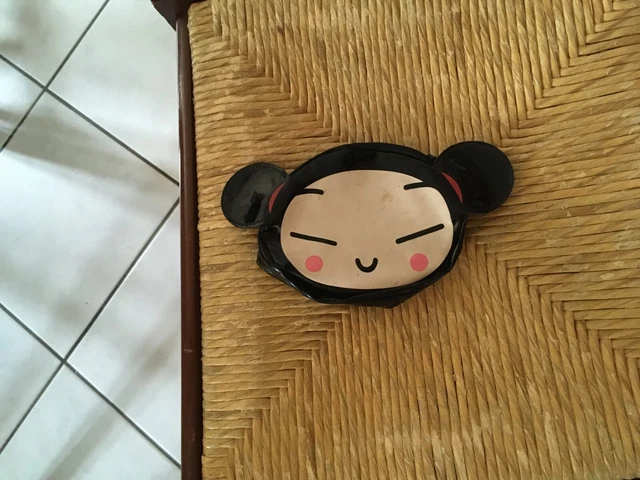 Porte-monnaie Pucca Avec Fermoir Métal - 11x10 Cm - Occasion Très Bon état - Pour Fille