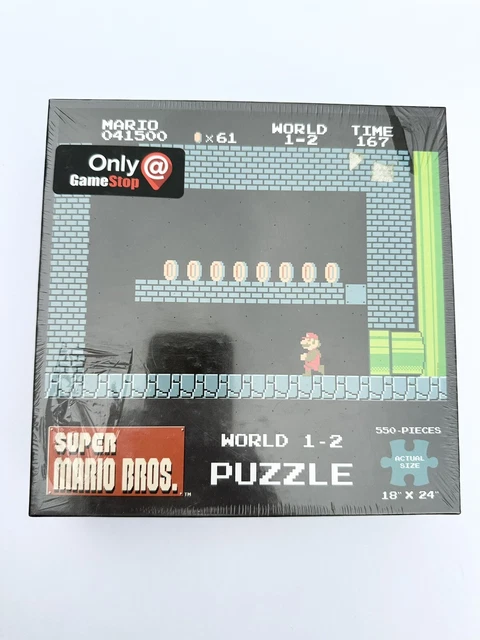 Puzzle Super Mario Galaxy – 550 Pièces – 45.72 X 60.96 Cm – Bon état
