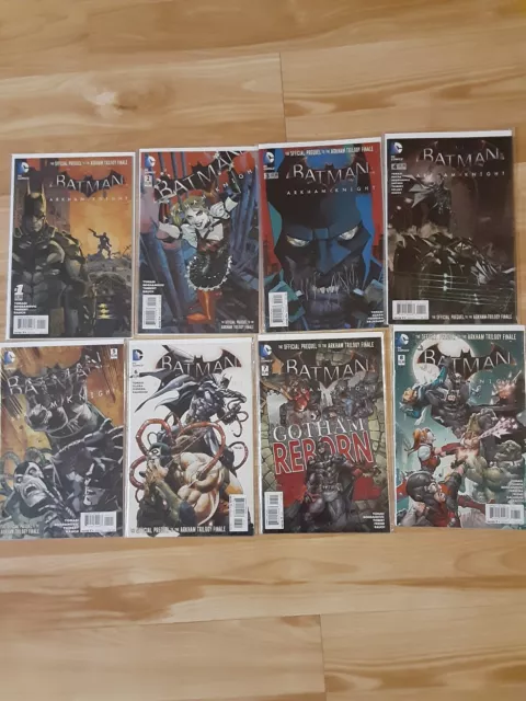 DC Batman Arkham Knight 1 2 3 4 5 6 7 8 Annual 1 Genesis 1