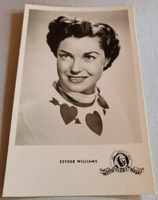 AK Schauspielerin ESTHER WILLIAMS | Portrait | Alte Foto-StarPostKarte #2710