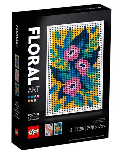 Lego Art. Motifs Floral 31207 Lego