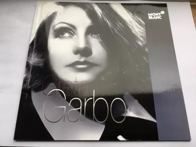 Mont Blanc Greta Garbo Fountain Pen Brochure