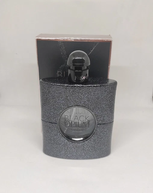 EMPTY bottle with black opium box Eau De Parfum 90ml EMPTY bottle with black opium box Eau De Parfum 90ml