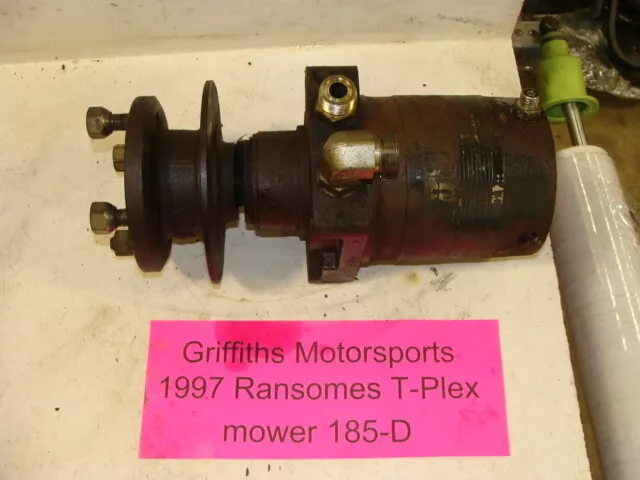 1997 RANSOMES T-PLEX 185D reel mower Ross hydro hydraulic wheel motor  torqmotor $188.00 - PicClick