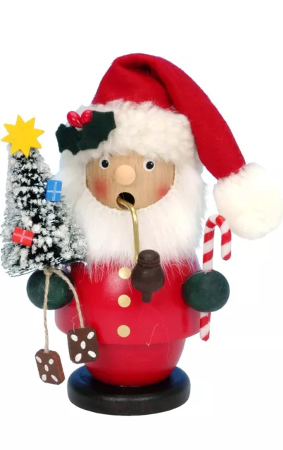 1-530 Christian Ulbricht Incense Burner-Red Santa-5" H x 3.5" W x 3" D, One S...