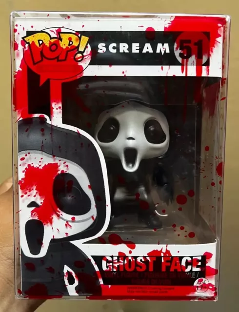 figurine Pop Movies: Scream Ghost Face #51 w/Blood Splatter Bloody Protector