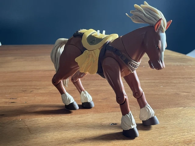 Figurine Link Et Epona - Legend Of Zelda Ocarina Of Time - Résine - 20cm - Fait Main