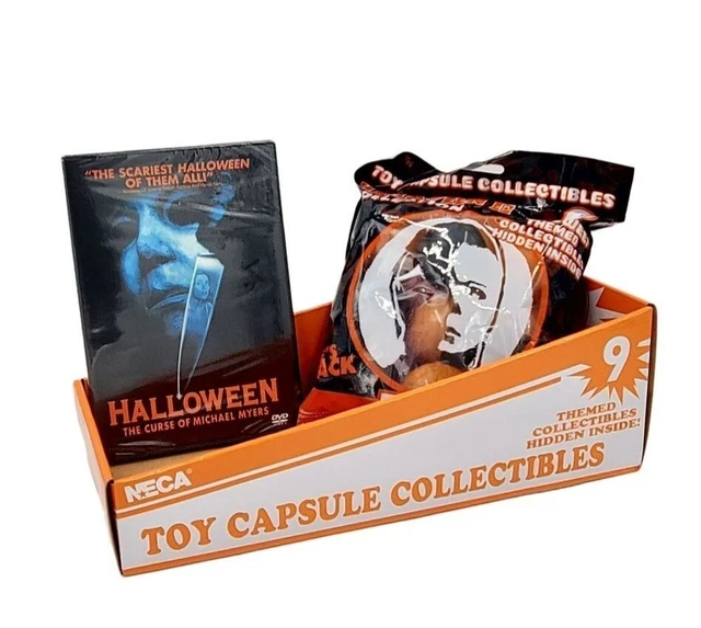 Bundle Neca Toy Capsule Collectibles & Halloween Horror Movie DVD Michael Myers