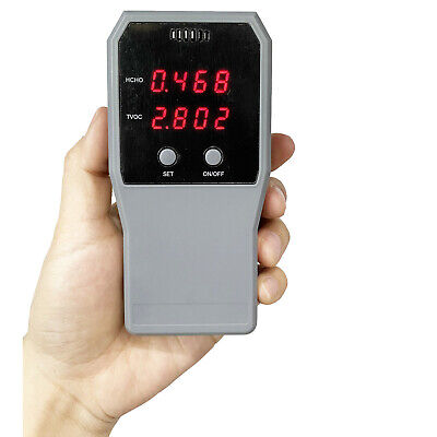 Digital Formaldehyde Gas Detector Benzene HCHO TVOC Tester Air Quality Monitor