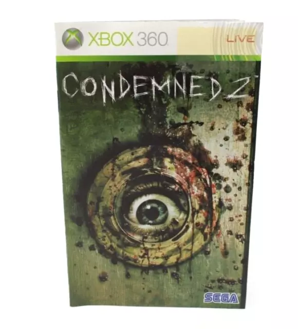 Condemned 2 - Microsoft Xbox 360 [PAL] *MANUAL ONLY*