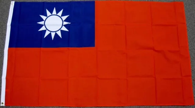 3X5 Taiwan Flag Taiwanese Flags Asian New Asia 100D Fabric