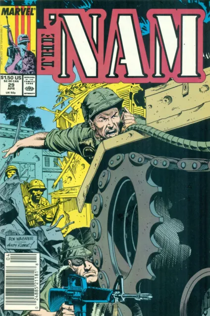 The Nam #29 By Doug Murray Wayne Vansant Vietnam War POW MIA Marvel 1989