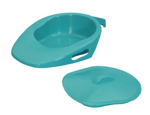 Sartén de cama con tapa fácil de usar para hombres y mujeres cómoda para cama