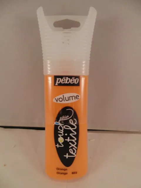 Pebeo Volume Touch Textile 3D Liners 30ml Tubes Pack Of 6 Choose Colour
