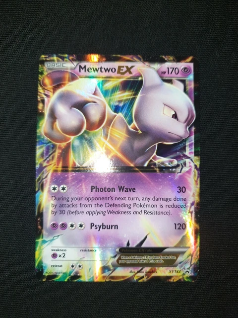 Pokemon Promo Card - Xy Blackstar Promo - Mewtwo Ex Xy183 (Holo)