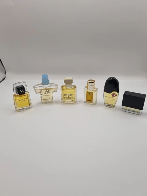 Bundle Mini Parfum COLOGNE WATER  Miniature Eau De Toilette-between 4ml and 8ml!